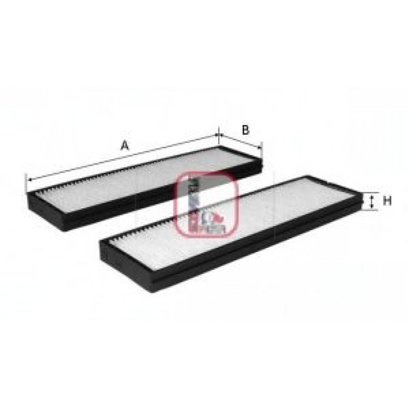 S 3163 C SOFIMA Фільтр салону